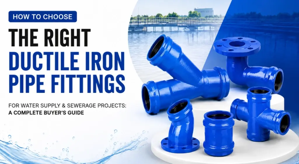 How to Choose the Right Ductile Iron Fittings for OPVC Pipelines