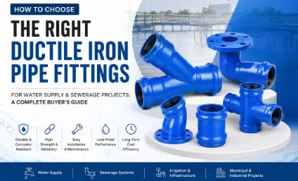 How to Choose the Right Ductile Iron Pipe Fittings for Water Supply & Sewerage Projects: A Complete Buyer’s Guide