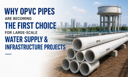 Why OPVC Pipes Are Becoming the First Choice for Large-Scale Water Supply and Infrastructure Projects