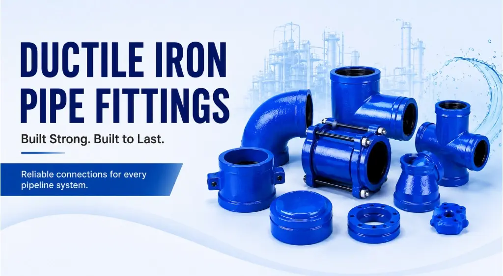 Ductile Iron Fittings Commonly Used with OPVC Pipes