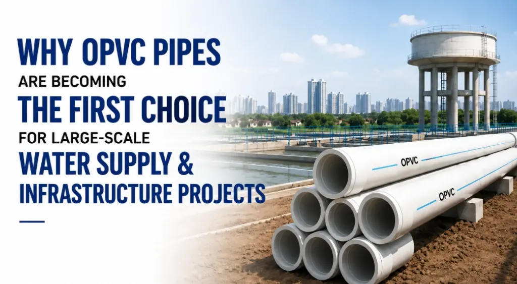 Why OPVC Pipes Are Becoming the First Choice for Large-Scale Water Supply and Infrastructure Projects